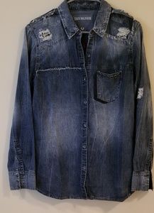 NWT True Religion Denim Womens Shirt